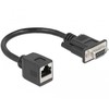 Delock serijinis RS-232/422/485 adapteris DB9 lizdas į RJ45 lizdą