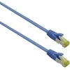 helos Patchkabel Cat 6a Superflex S/FTP RJ45 blau 3m AWG27/7 GHMT