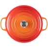 Le Creuset Signature Casserole apvalus puodas, 26 cm | spalva: oranžinė
