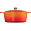 Le Creuset Signature Casserole apvalus puodas, 26 cm | spalva: oranžinė