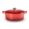 Troškintuvas Le Creuset Signature, ovalus, 27 cm, 4,1 l, vyšninis