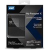 Kietasis diskas Western Digital External HDD WD My Passport X 2.5'' 2TB USB3 Juodas