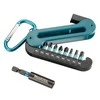 Makita Impact Juodas 10vnt. Torsion sukimo antgalių komplektas E-12005 (PH1,PH2,PH3,PZ1,PZ2,PZ3,T15,T20x,T30, magnetinis laikiklis 50mm)