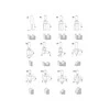 Makita FREZŲ RINKINYS 12 vnt. 6mm kotelis D-57065