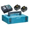 Makita Akumuliatorių ir kroviklio komplektas LXT® 197624-2 18V • BL1850B x2 • DC18RC • LXT®