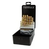 Grąžtas 25 dalių grąžtų rinkinys RUKO Terrax HSS-G TiN