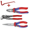 3 dalių replių rinkinys KNIPEX su priedu