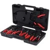 7 dalių replių aušinimo žarnų sąvaržoms rinkinys KS TOOLS