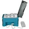 Makita 1914U3-7 Akumuliatorių įkrovimo STOTELĖS BCC01: 8 lizdai