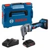 Adatinės skardos žirklės BOSCH GNA 18V-16 E 2x4,0Ah ProC