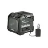 Makita DMR203B Darbinis akumuliatorinis „bluetooth“ grotuvas 12V MAX- 18V, LCD, Juodas, True wireless stereo