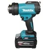 Makita HG001GZ02 LXT KARŠTO ORO FENAS XGT 40V, Reguliuojama temperatūra - 600C°, 120/200 l/min, MAKPACK, Be akumuliatorių ir kroviklio!