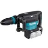 Makita HM002GZ03 Atskėlimo plaktukas XGT, 40V MAX x2 (80V MAX), 20,9 J, SDS-MAX, 12 kg, bešepetėlinis variklis, AWS (be AWS lusto), AVT, XPT, "Z" versija - komplektuojamas be akumuliatoriaus ir kroviklio