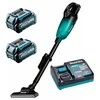 Makita CL001GD208 Akumuliatorinis dulkių siurblys 40V XGT, 125W, 2X2,5Ah, JUODA