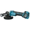 Makita DGA511Z Akumuliatorinis kampinis šlifuoklis, greičio reguliavimas 3000-8500min-1, 18V, ø125mm, komplektuojama be akumuliatorių ir kroviklio!