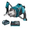 Makita UT001GM102 Akumuliatorinė maišyklė XGT; M14; 0-500/920 r/min; 5,7kg, 1X4,0Ah, greitasis kroviklis