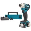 Makita TD111DSAJ Akumuliatorinis smūginis suktuvas, 12V MAX, 2x2,0 Ah Li-ion 135 Nm, 0,97kg, 1/4", LED, MAKPACK