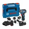 Akumuliatorinis suktuvas-gręžtuvas BOSCH GSR 12V-35 FC su priedais