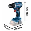 Akumuliatorinis gręžtuvas-suktuvas Bosch GSR 18V-45, (2x2.0Ah), 0-500 / 0-1.900 min.-1