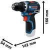 Bosch GSR 12V-32, 2x2.0Ah, GAL 12V-20, LB