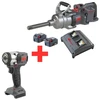 Akumuliatorinis veržliasukis INGERSOLL-RAND W9691-K4-EU su priedu