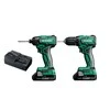 HiKOKI Akumuliatorinių įrankių rinkinys KC18DD, 18V, WH18DD + DS18DD + 2x3.0Ah + lagaminas