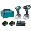 Akumuliatorinių įrankių rinkinys MAKITA DLX2574TJ