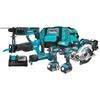 Akumuliatorinių įrankių rinkinys MAKITA DLX6135TX1