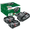 Bosch Starter Set 18V 2x2.5Ah , AL18V-44