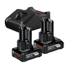 Bosch Akumuliatorius + kroviklis GBA 12V 2x6.0Ah + GAL 12V-40