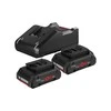  Bosch Akumuliatorius GBA 18V 2x4.0Ah ProCORE18V + kroviklis GAL 18V-40