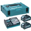 Makita Akumuliatorių ir kroviklio komplektas XGT®, 40Vmax 191J97-1 XGT® • 40Vmax • 2vnt 4.0Ah • DC40RA
