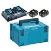 Makita Akumuliatorių ir dvigubo kroviklio komplektas LXT® 198077-8 18V • BL1860B x2 • DC18RD • LXT®