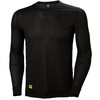 Apatiniai marškinėliai HELLY HANSEN Lifa Crewneck, juodi 3XL
