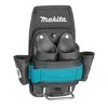 Makita Sutvirtintas 3-jų skyrių įrankių dėklas su tvirtinimu plaktukui. Kabinamas prie diržo. E-15285
