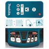 Dulkių siurblys - robotas Makita DRC200Z 2x18V Li-Ion, be akumuliatorių ir kroviklio!