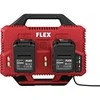 Dvigubas įkroviklis FLEX CA SP 2X12/18V 230V