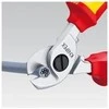 Elektrikų kabelio žirklės KNIPEX 9516, 165mm