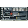 Galvučių rinkinys 1/4" 39 dalių PROXXON