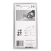 Makita Multitool HM segmentiniai ašmenys B-66494 Starlock Max • 50G • TC / HM RIFF • MAM009 • cemento skiediniui, plytelių glaistui, stiklo pluoštui pašalinti