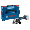 Bosch GWS 18V-15 C, LB be akumuliatoriaus ir kroviklio
