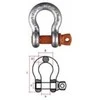 Kėlimo ąsa YALE Omega CM08ASSP be veržlės, 6,5t
