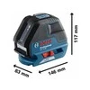 Bosch Linijinis lazerinis nivelyras GLL 3-50 (BM1, L-boxx)