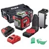 Kryžminis lazerinis nivelyras FLEX ALC 3/360-G/R 12V Set