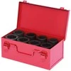 KS Tools 8 dalių šešiakampių smūginių galvučių rinkinys KS TOLLS 24-38mm 1"