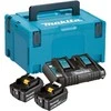 Makita Akumuliatorių ir dvigubo kroviklio komplektas LXT® 197629-2 18V • BL1850B x2 • DC18RD • LXT®