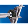 Metalinis šepetys su koteliu PFERD RBU 7010/6 INOX 0,2