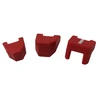 Milwaukee Accessories Guminiai antgaliai smeigiakalėms MILWAUKEE, 3vnt.