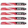 Milwaukee Accessories Pjūkleliai karbidiniais dantimis MILWAUKEE TCT Torch Nitrus 230mm 8tpi, 5vnt.