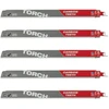 Milwaukee Accessories Pjūkleliai karbidiniais dantimis MILWAUKEE TCT Torch 300mm 8tpi, 5vnt.